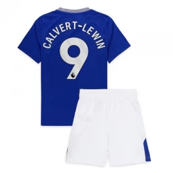 Børn Everton FC Calvert-Lewin #9 Fodboldtrøjer 2024-25 Hjemmebanesæt